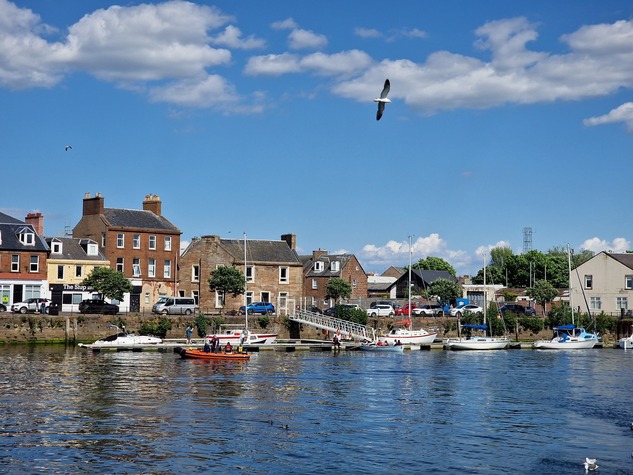 Our return to Ayr Harbour Our return to Ayr Harbour